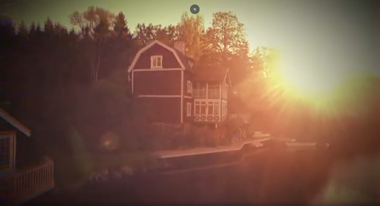 Anomal — Vacker solnedgång i Tyresö