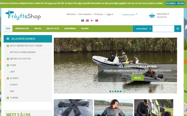 Friluftsshop I Tyresö