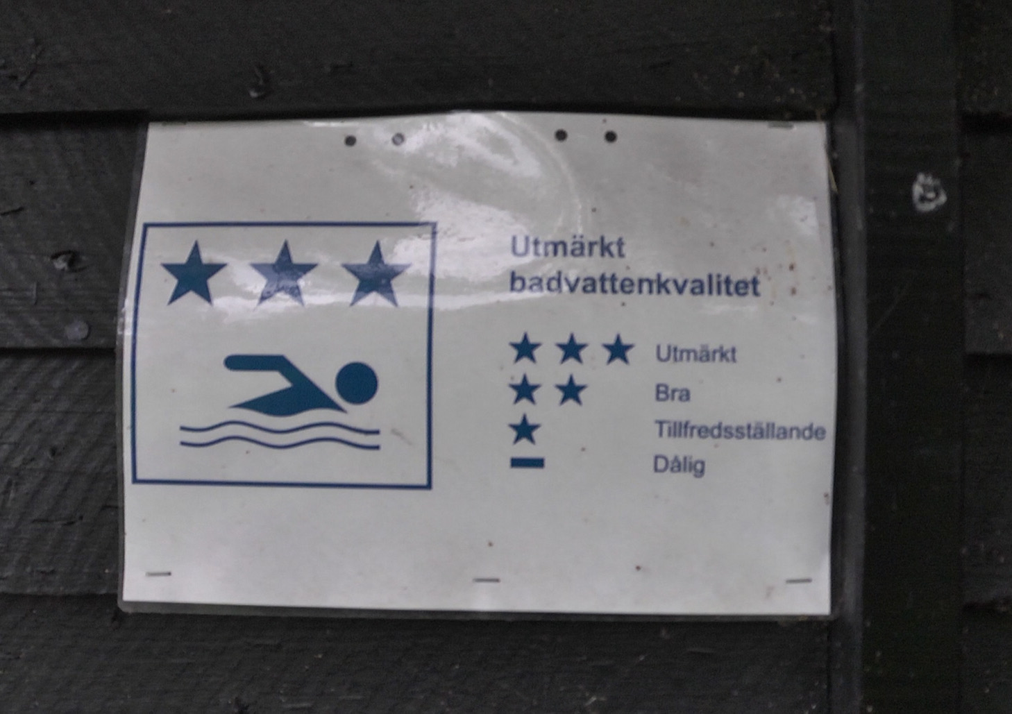 Kvalitet på badplatser i Tyresö