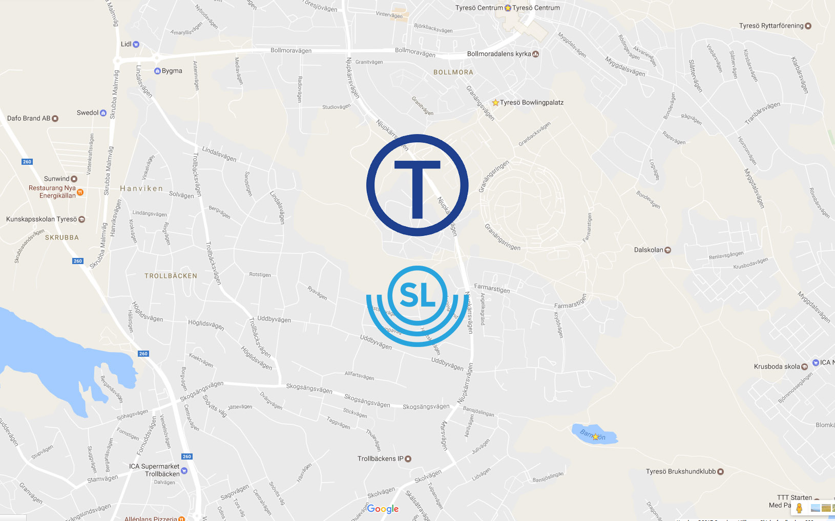 Tunnelbana i Tyresö?