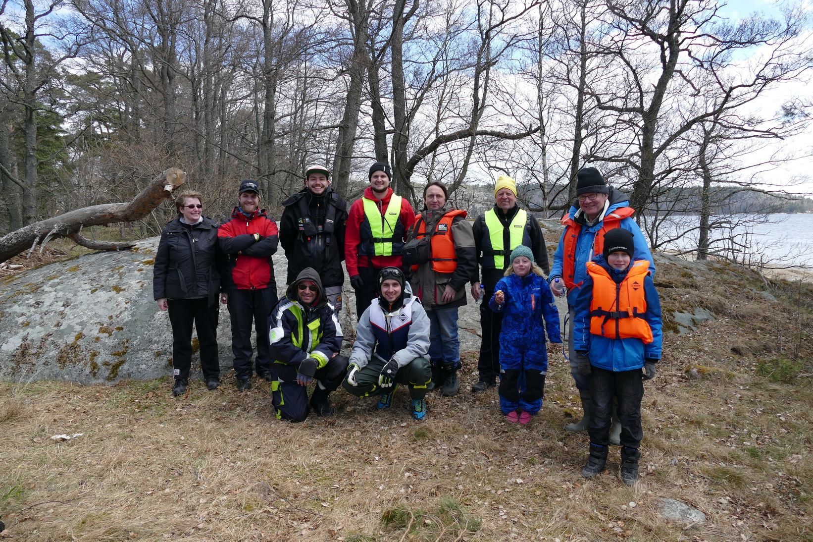 Gäddfiske på Öringesjön