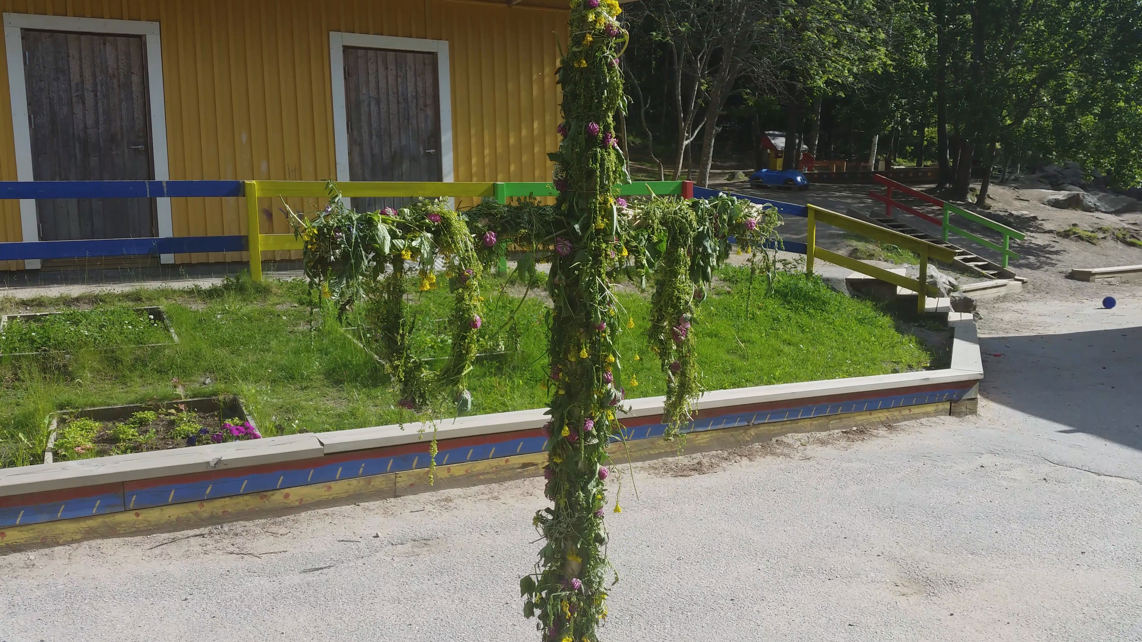 Midsommarfirande i Tyresö Slottspark