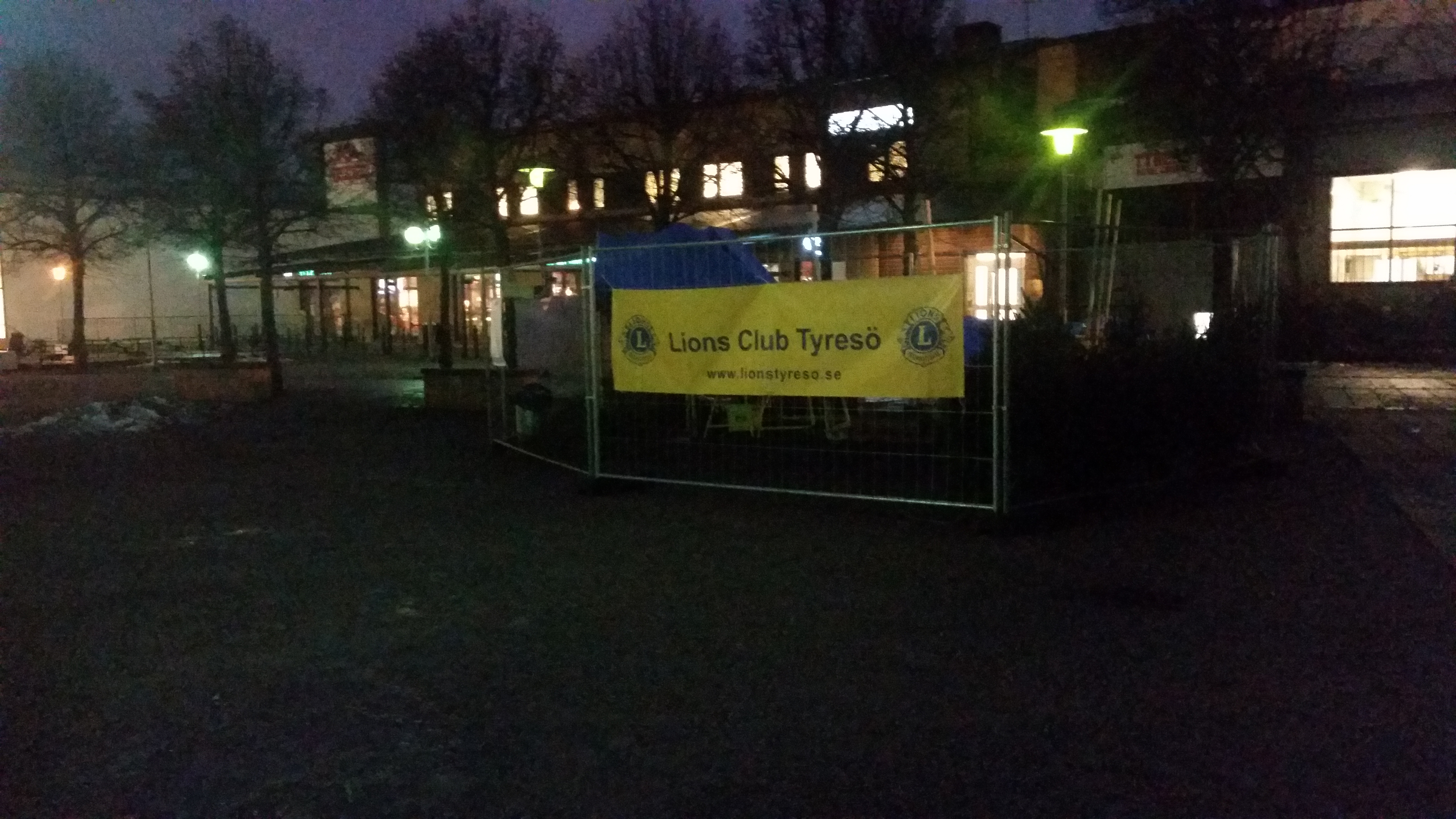 Julgran i Tyresö 2017