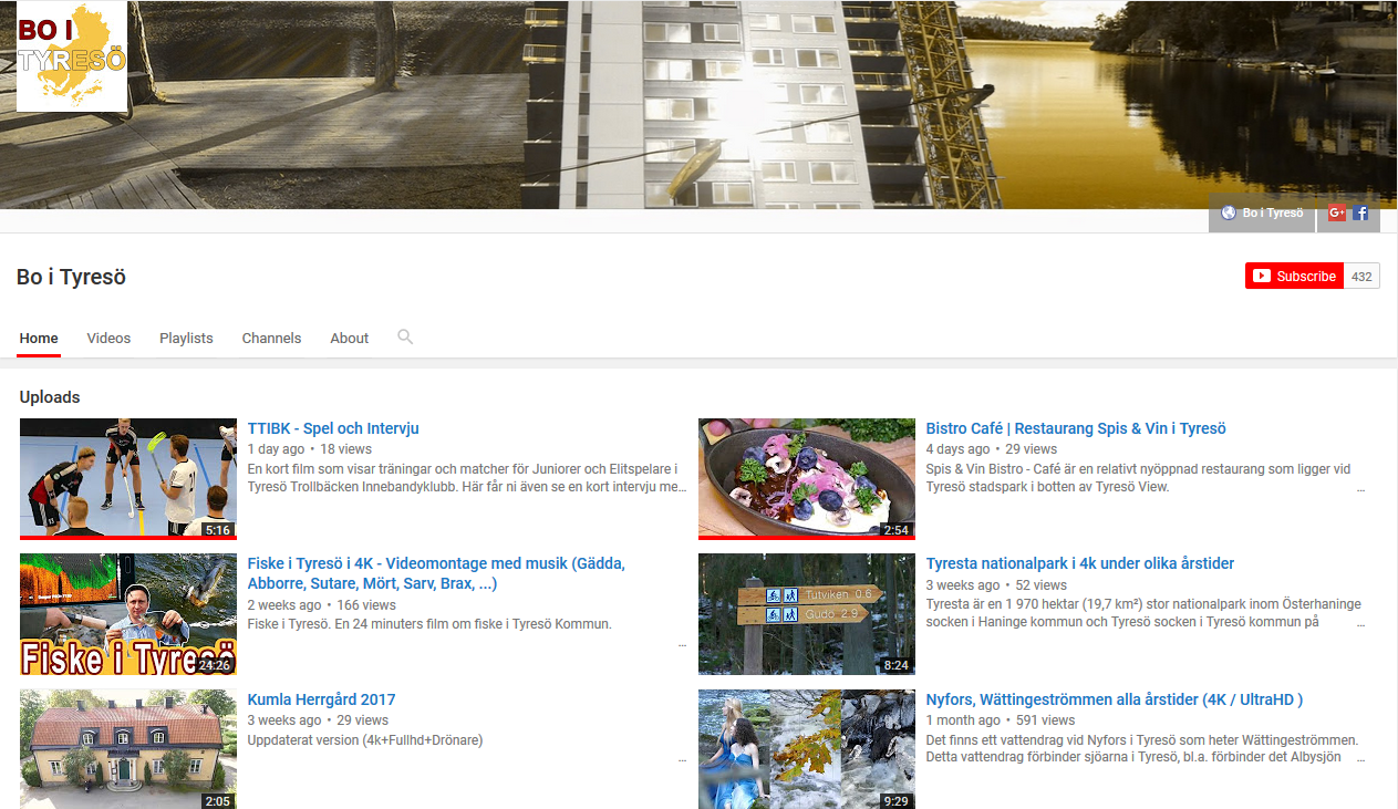 Nya videos på vår YouTube-kanal