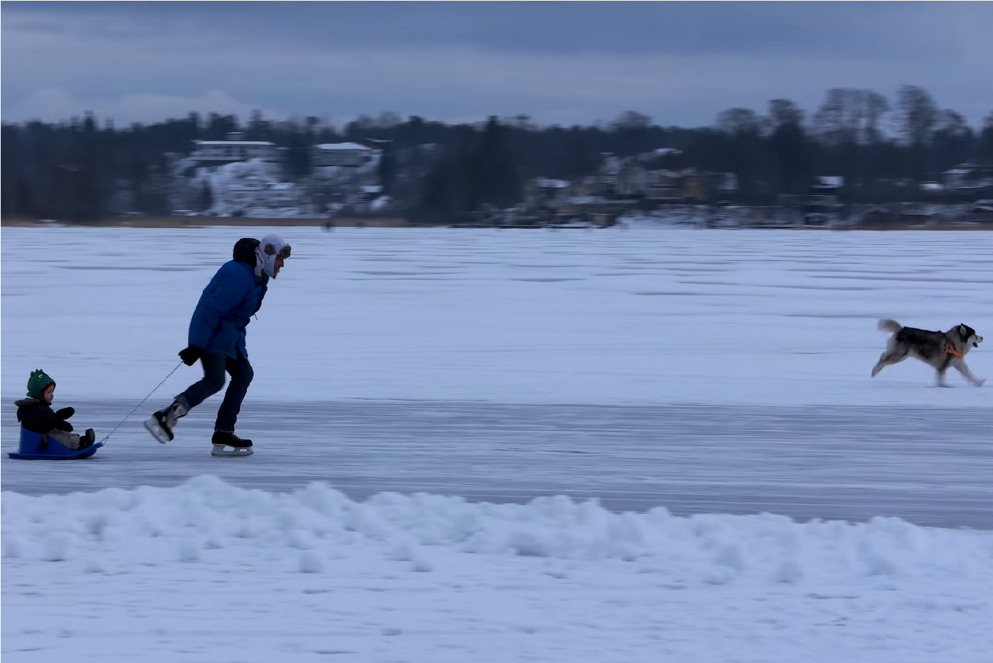 Åk skidor och skridskor i Tyresö!