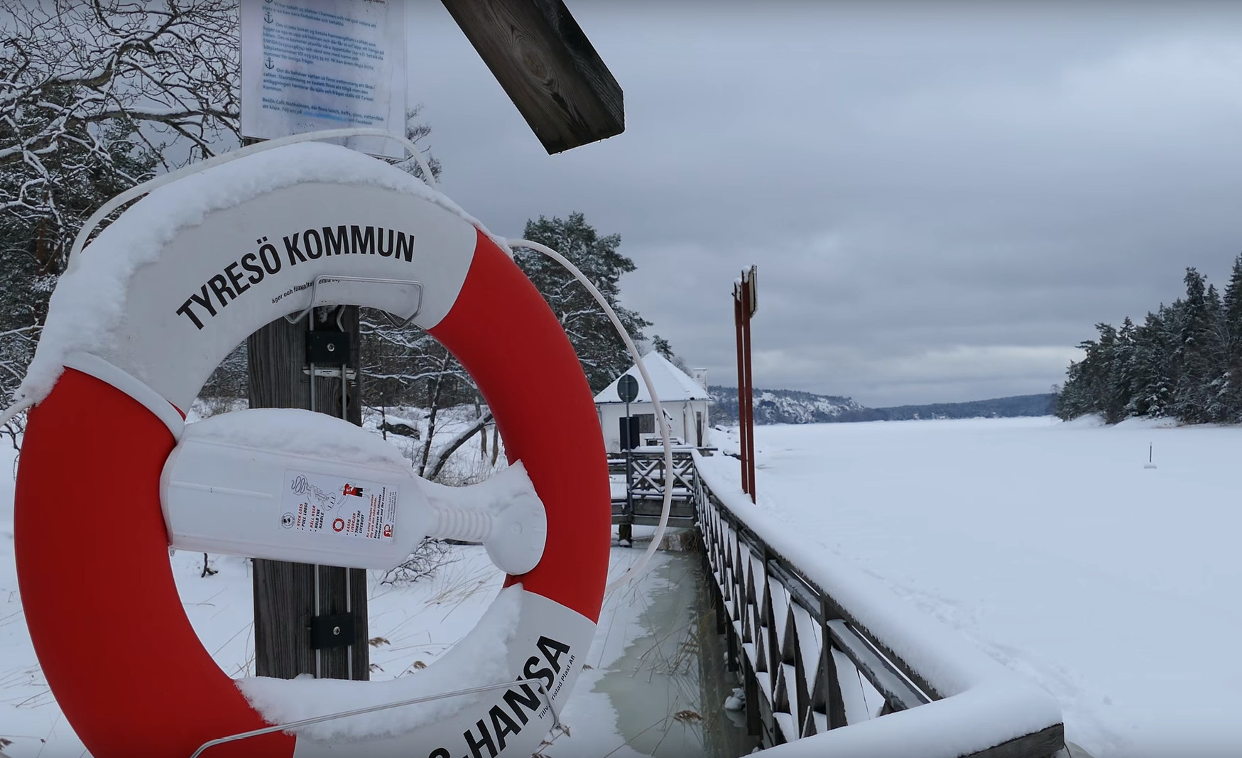 Rekordsnö i Tyresö